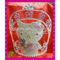 Atacado New Designs Rhinestone Crown, coroa de desfile de strass